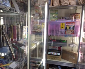Akihabara: old video games and arcade circuit boards line the walls of Akihabara’s underground game shops.