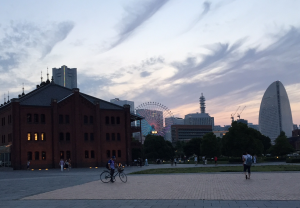 Aka-renga: Yokohama’s famous red brick buildings and skyline ~ Rony Ballouz 