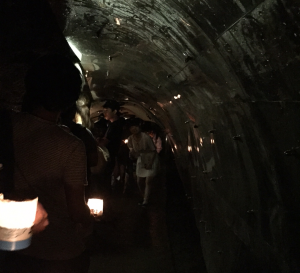 Iwaya caves: Exploring Enoshima island by candlelight. ~ Rony Ballouz 