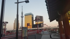 My housing is just a short walk down the road from Asakusa!