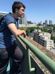 One last look at Azabu-Juban from the Sanuki Club roof. This place has been good to us. Thanks to Rony for the photo. - Daniel Gilmore