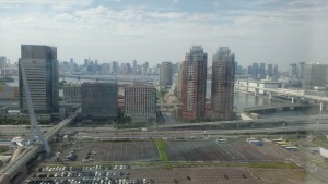 View From Odaiba Ferris Wheel. You can vaguely see Tokyo Tower. - Benjamin Kaiser