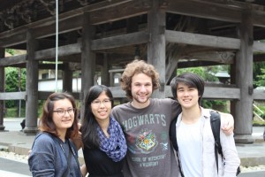 Exploring Kamakura with my fellow students from Japanese Class 3