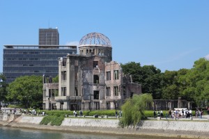 A-Bomb Dome -- A truly humbling experience in Hiroshima. ~ Erica Lin 