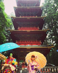 Toshogu, Nikko: Went to the shrines with my sister and cousin, who are in Japan for a vacation and to visit me. ~ Shweta Modi