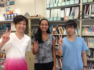 Aoki lab, Chiba University: I am going to miss working with my labmates; they have become some of my closest friends. I hope that we will continue to stay in contact and possibly meet up again in the future. ~ Shweta Modi