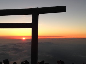 Mount Fuji: The view at the summit. ~ Shweta Modi