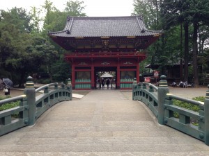 Nezu jinja – Lili-san took me to see Nezu shrine after we ate lunch at a traditional sushi restaurant. We both prayed that she will have a successful thesis in August. Good luck Lili-san! ~ Chandni Rana