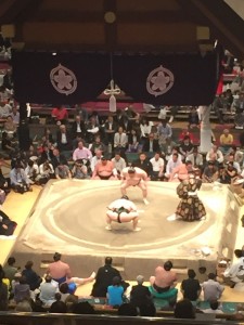Sumo: A lot of tension builds up in the time between matches. - Youssef Tobah