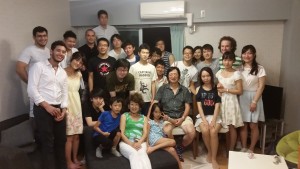 I went to Oda-sensei’s annual summer party. Oda-sensei is a professor at Tokyo Tech whose office in on the same floor as Kawano-sensei who is an associate professor. A lot of people from both lab groups showed up, and we had a great time. ~ Nickolas Walling