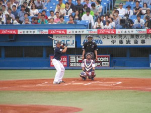 Japanese Baseball Game: We were inspired by Shimizu-sensei’s lecture to see a baseball game for ourselves!