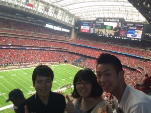 At the University of Houston College Football Season Opening Game ~ Nobuyoshi HIramatsu 