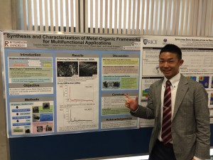Final Poster Presentation Enjoyed myself to introduce my research during this program at the RCQM colloquium. ~ Toshihiro Takada