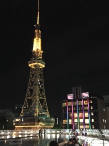 Visiting Nagoya TV tower in Nagoya - Brinda Malhotra