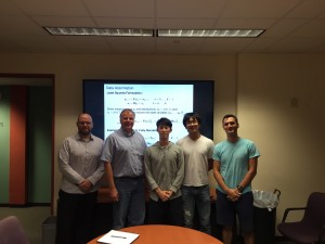 All Heinkenschloss lab. Experts and one novice of optimization. Good meeting makes good results! ~ Takuya Kurihana 